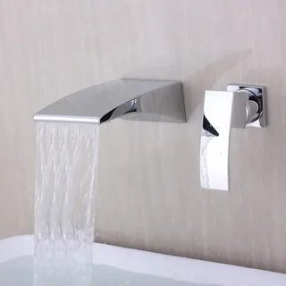 Настенный смеситель для раковины в ванной