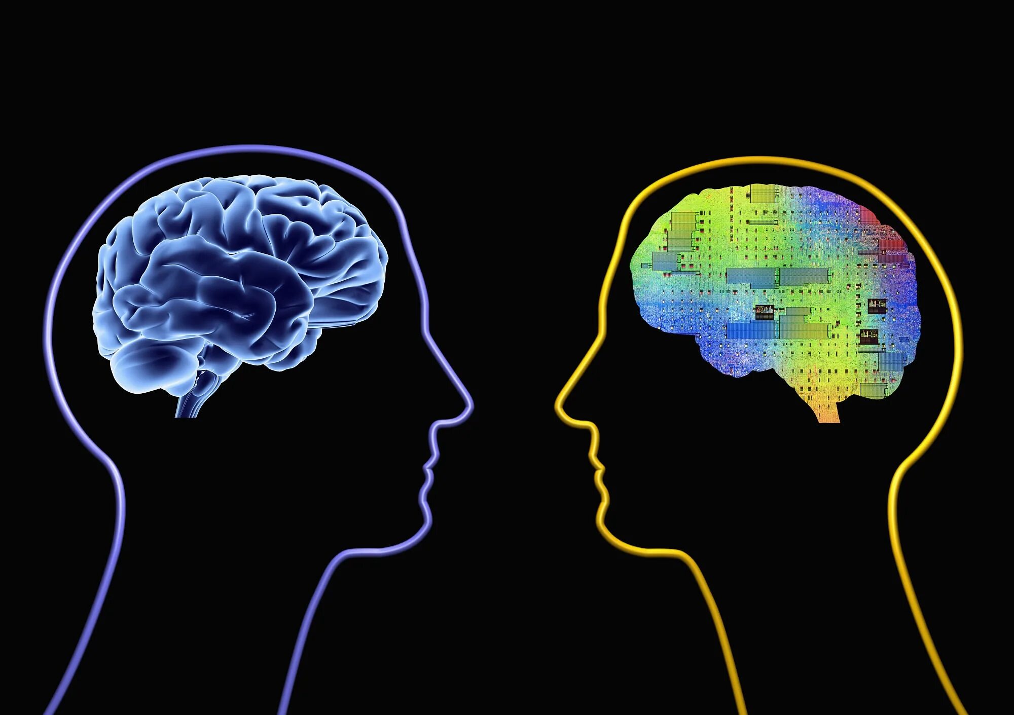 Brain vs brain. Искусственный интеллект и мозг человека. Искусственный интеллект мышление. Искусственный человеческий мозг.