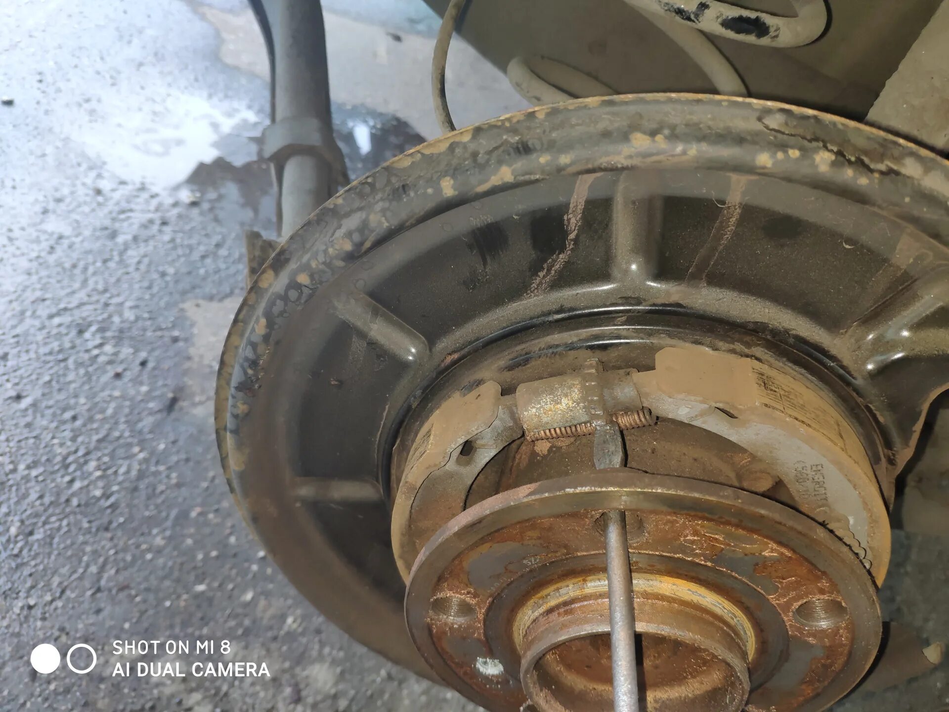 Замена задних дисков Mercedes benz 180B - DRIVE2