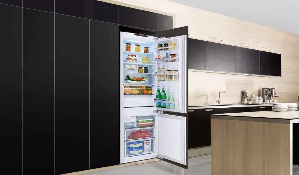 Топ встраиваемых холодильников. Встраиваемый холодильник LG gr-n266 LLD. Встраиваемый холодильник Bosch kin86vs20r. LG gr-n319llc. Bosch kin 86vs20r.