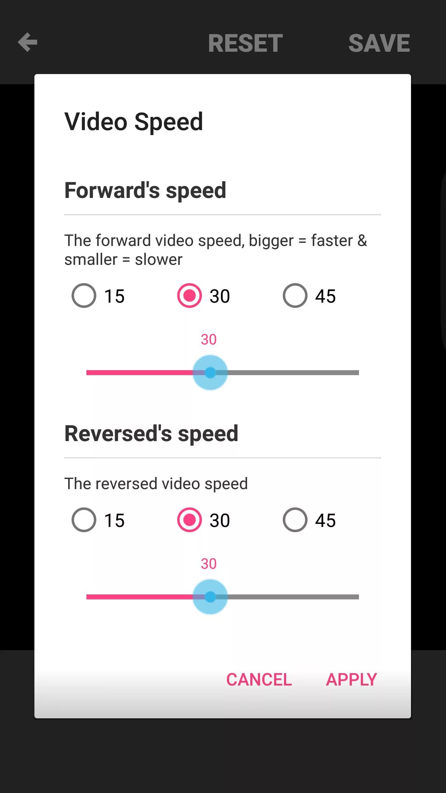 Reverse fast. Reverse fast