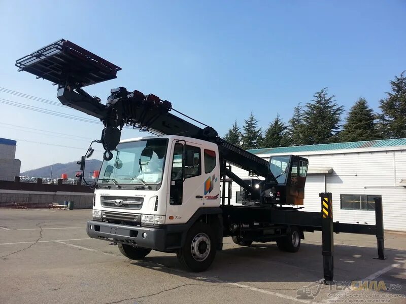 АГП Daewoo Novus 5 ton. Автовышка Sky 450 SF n9a1. Автогидроподъемник Palfinger wt350. Horyong Sky 450sf.