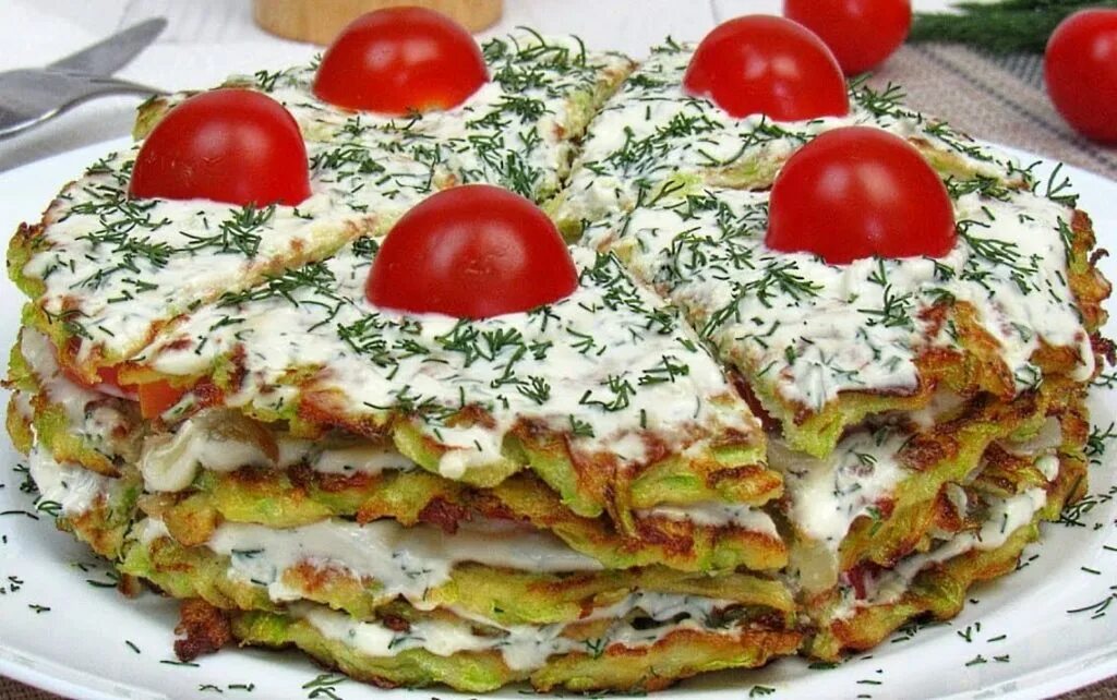 Пошаговый рецепт кабачкового торта