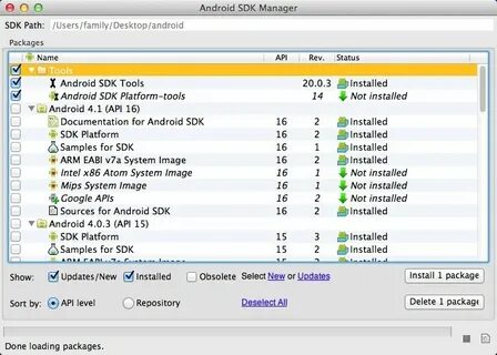 Android platform tools