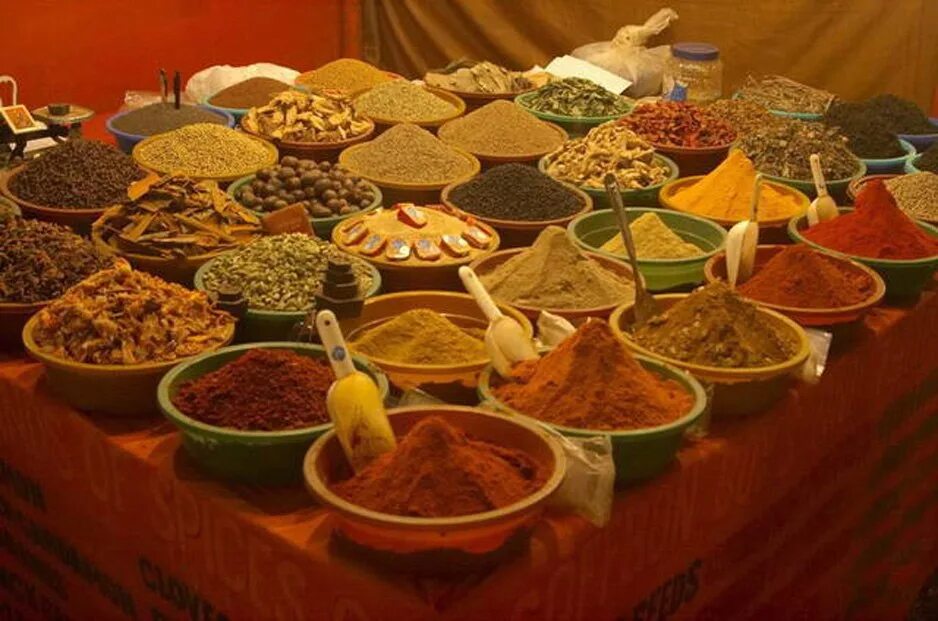 История специй. Индия специи и пряности. Восточные специи. Индийская кухня специи. Рынок специй в Индии.