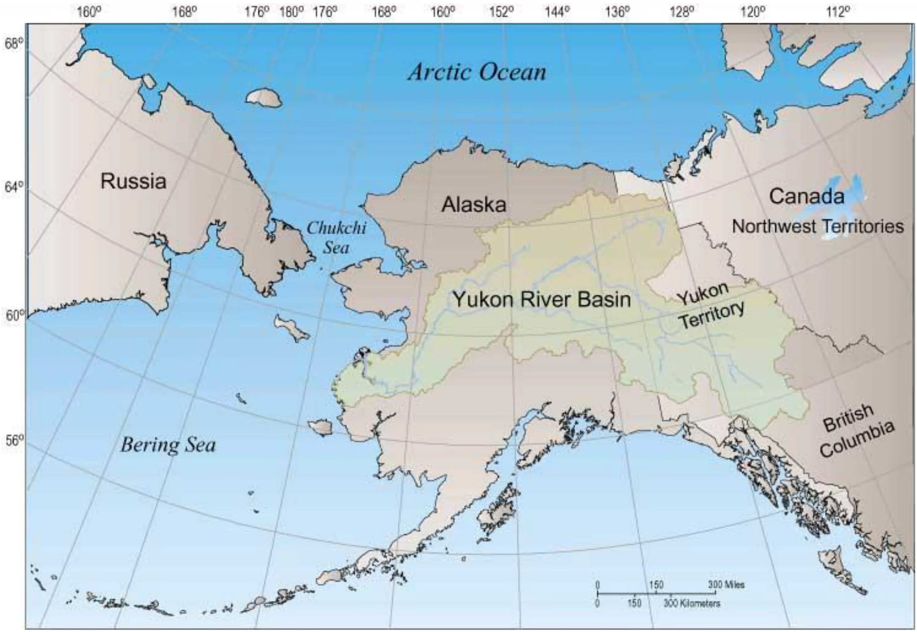 В какой океан впадает река юкон. Река Юкон на карте. Река Юкон Аляски карта. Бассейн реки Юкон. Плоскогорье Юкон на карте Северной Америки.