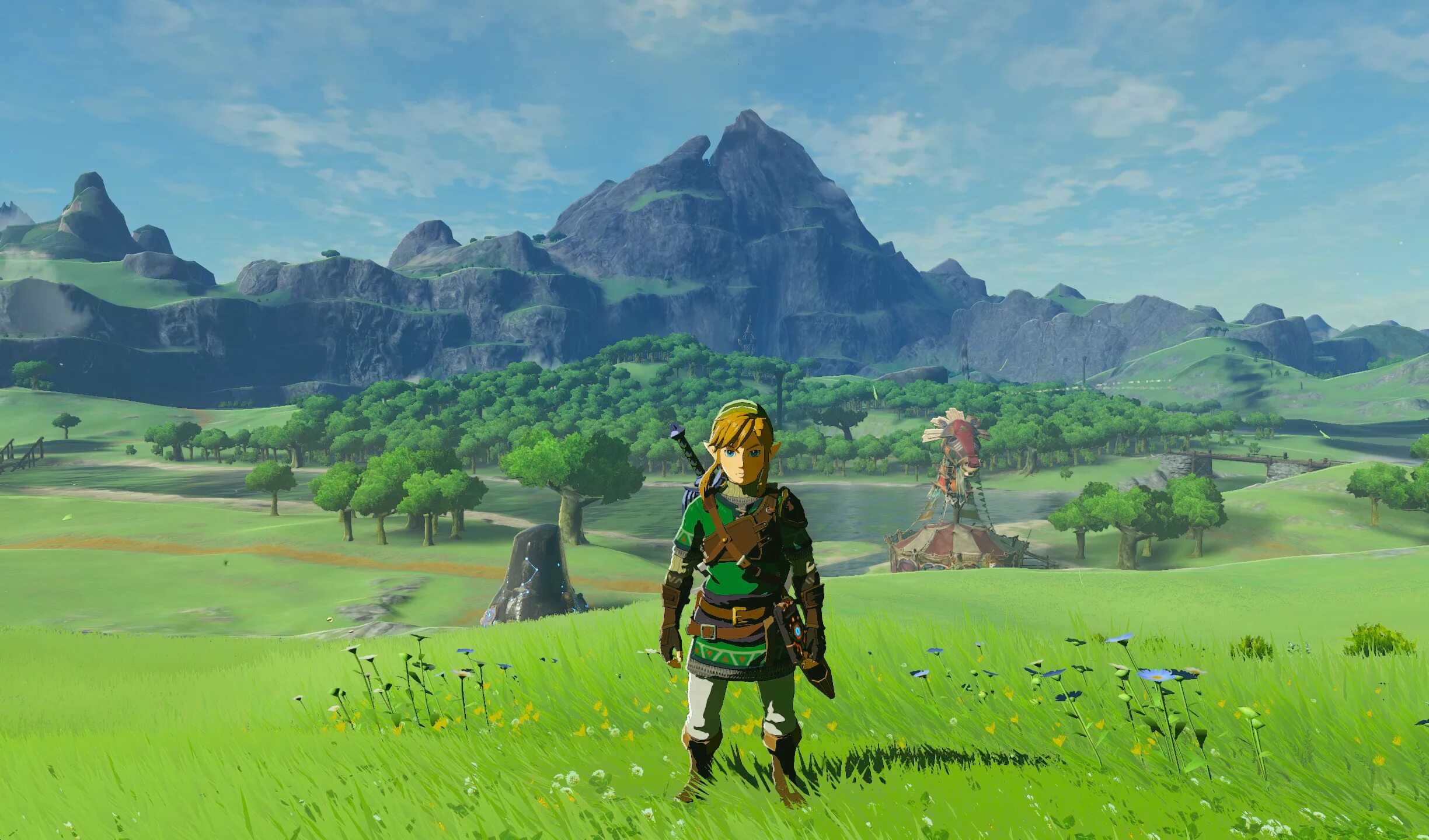 Zelda botw mods. Zelda BOTW Cemu. BOTW Golf. Zelda BOTW задники. Cemu игра.