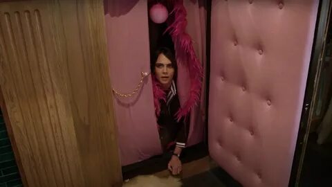 Model and actress Cara Delevingne gave a grand tour of her “fantastical” LA ...