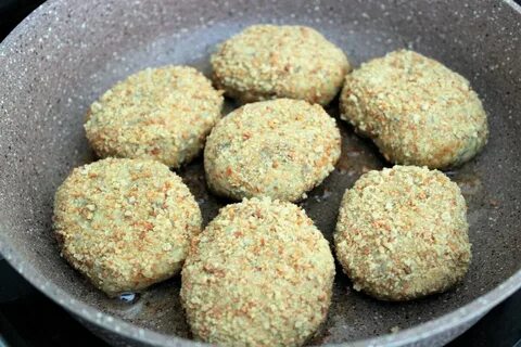 Котлеты из кальмара постные