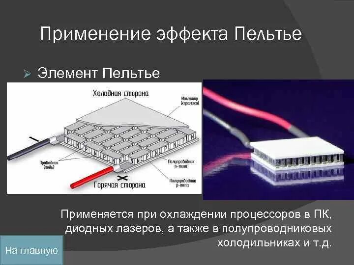 Термоэлектрогенератор Пельтье. Термоэлектрический охладитель Пельтье. Термоэлектрический Генератор Зеебека. Элемент Пельтье принцип схема.