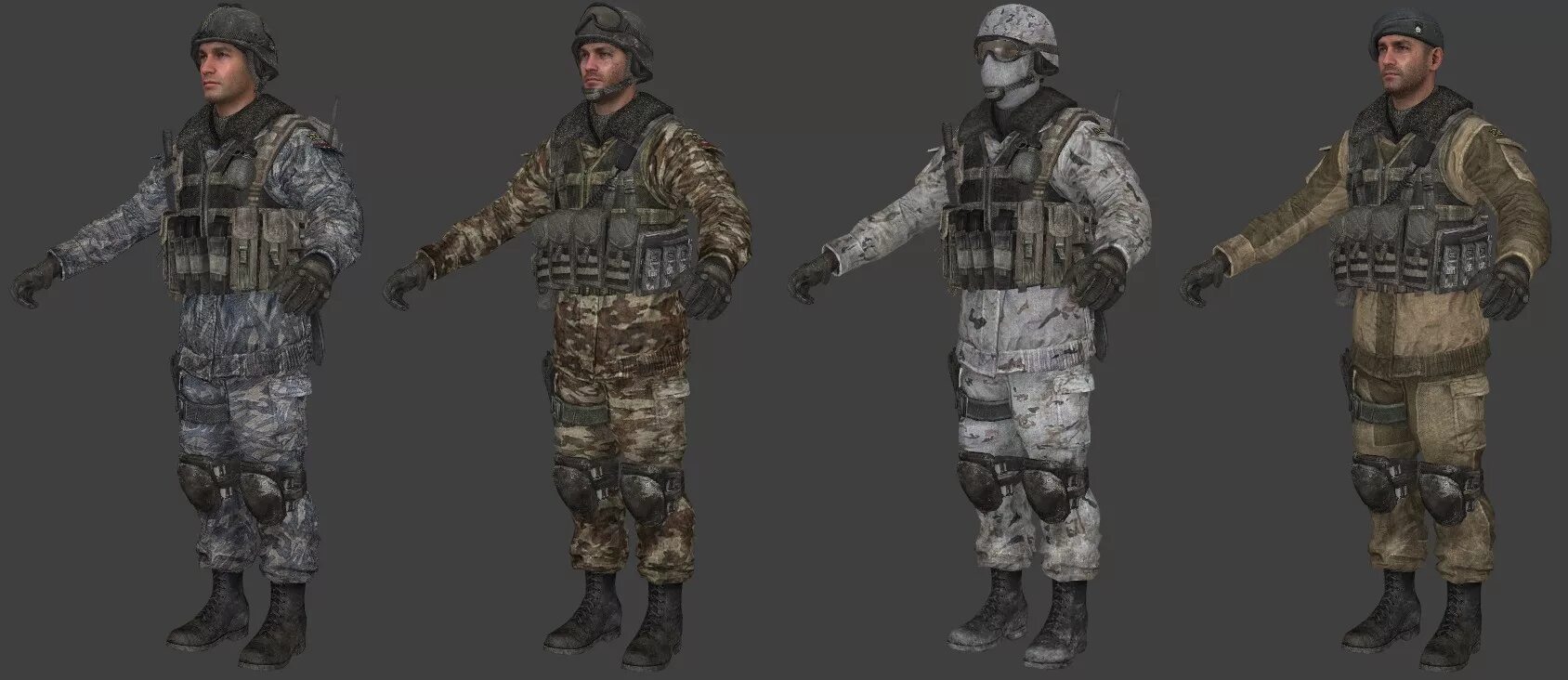 Warzone камуфляж