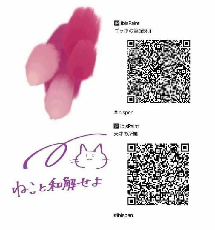 Коды в ибис паинт. Кисти для Ибис пейнт х. QR код на кисти в ibis Paint x. Штрих коды кистей для IBISPAINT. Кисти для Ибис пейнт QR код.