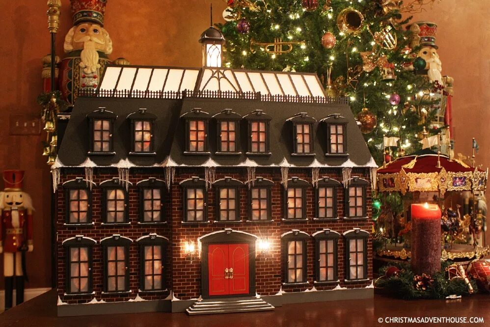 Когда начинается адвент в 2025 году. Крисмас адвент. адвент дом. christmas house advent calendar. адвент новогодний замок.