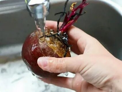 Чем оттереть свеклу