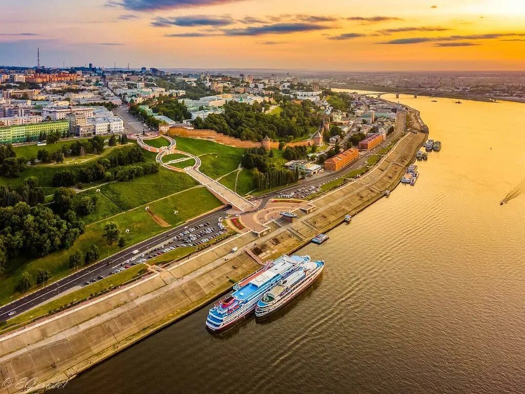 Места для прогулок в нижнем новгороде