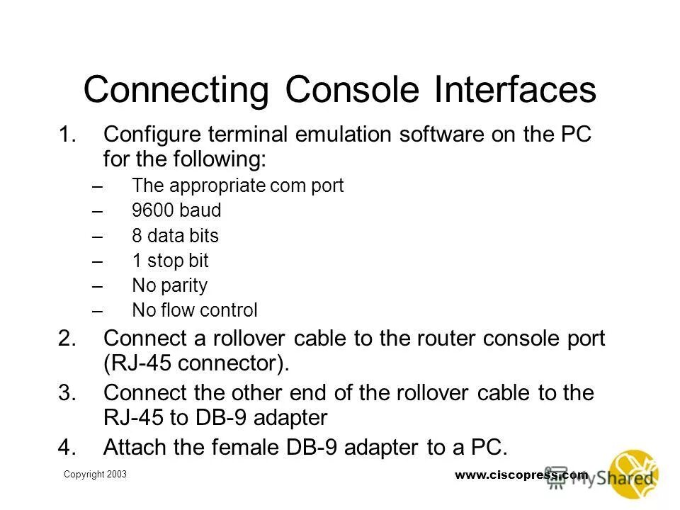 Console connect