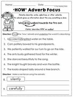 How adjective