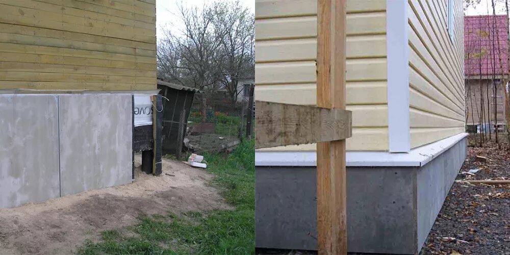 Фундамент цсп. Цоколь эппс цсп. забирка столбчатого фундамента. утепленная забирка свайного фундамента. забирка свайно-винтового фундамента.
