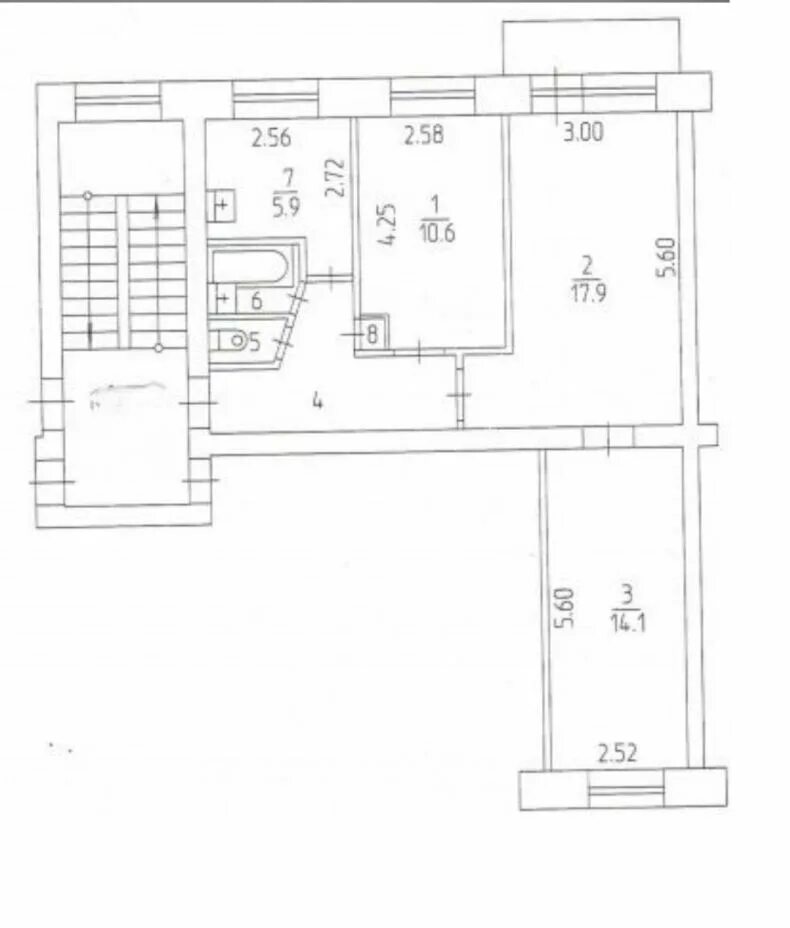 Планировка трехкомнатной брежневки. Планировки 3 комнатных квартир брежневки. Планировка 3х комнатной квартиры брежневки. Планировка 3 комнатной квартиры в брежневке.