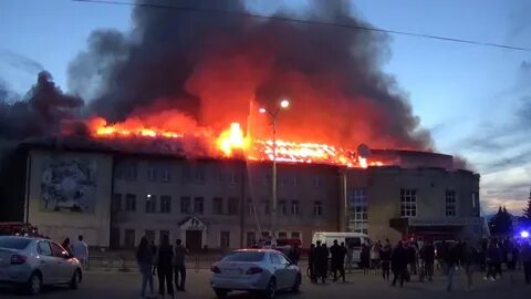 Сгорел клуб