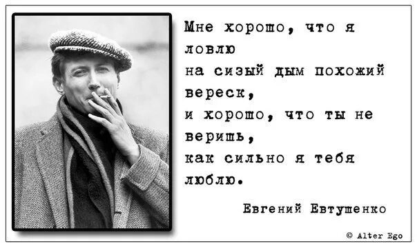 Стихотворения евтушенко лучшие. Евтушенко стихи.