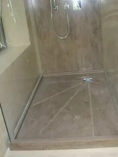 Устройство душа в полу