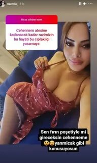 Naz Mila'dan ''cehenneme fırın poşediyle mi gireceksin'...