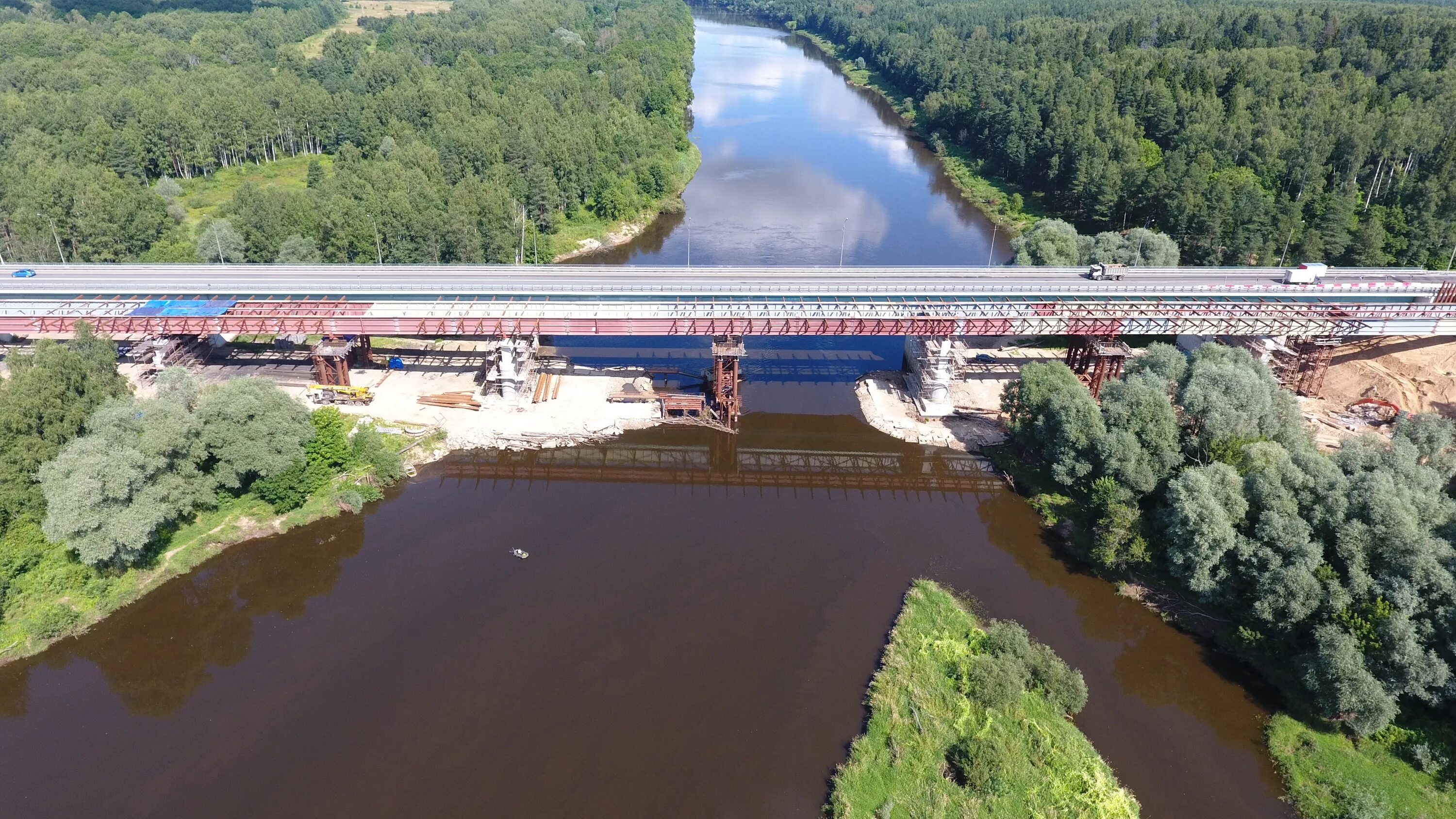 Река 4400 км. Пенкинский мост Клязьма. Мост во Владимирской области через реку Клязьма. Река Клязьма Мячково.