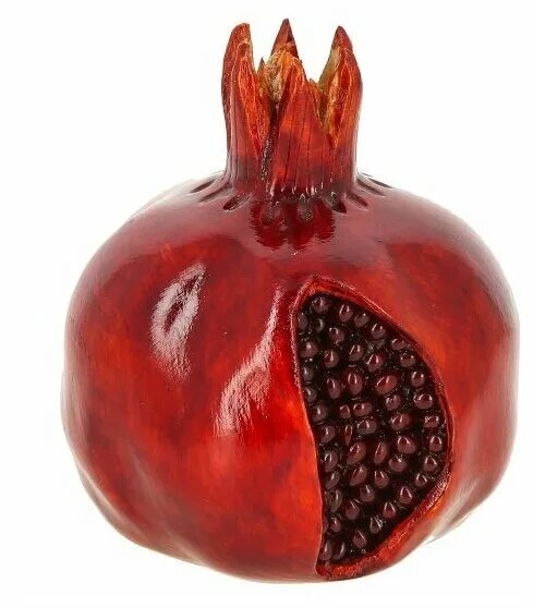 керамическая фигурка 'гранат'. ваза в форме граната. гранат сувенир. керамическая статуэтка гранат. статуэтка гранат.