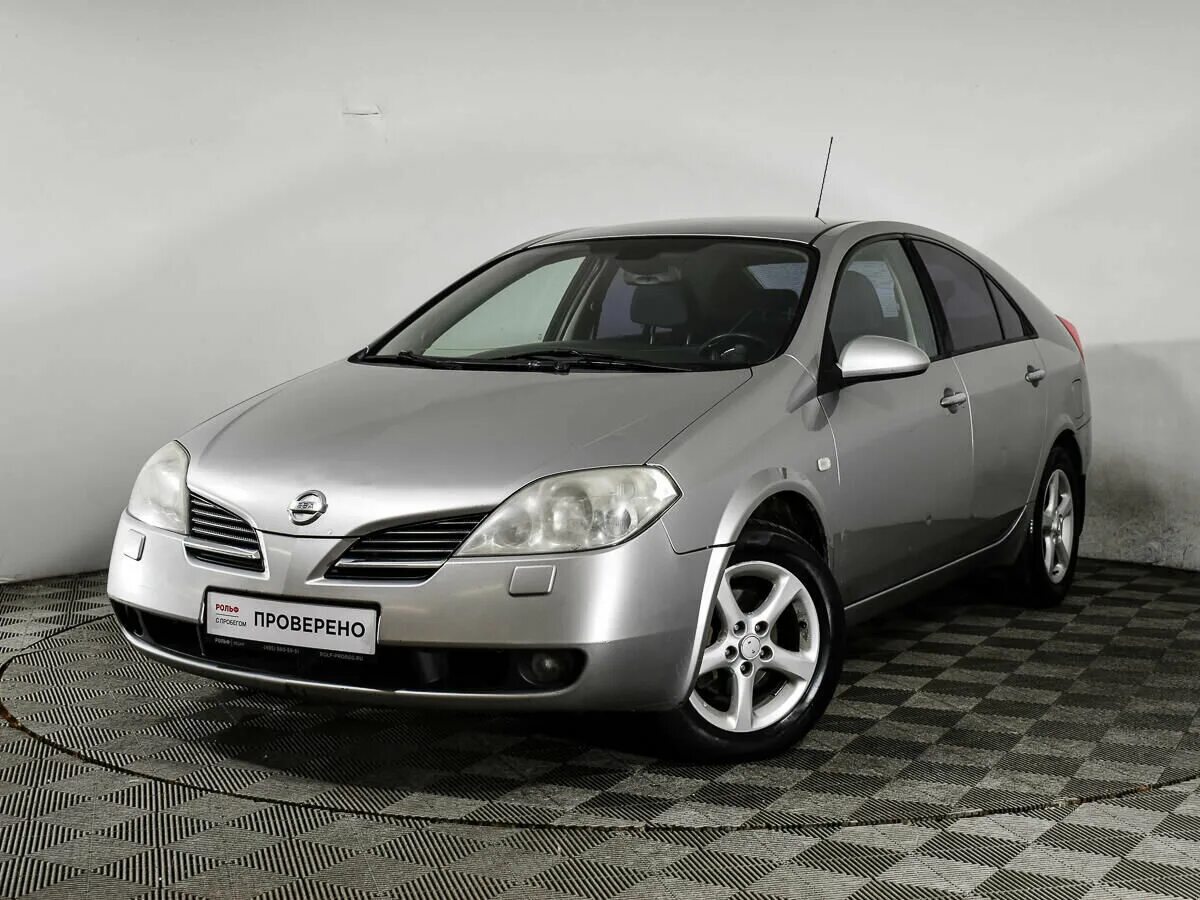Купить б/у Nissan Primera III (P12) 1.8 AT (116 л.с.) бензин автомат в Москве: с