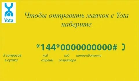 Не отправляются смс йота