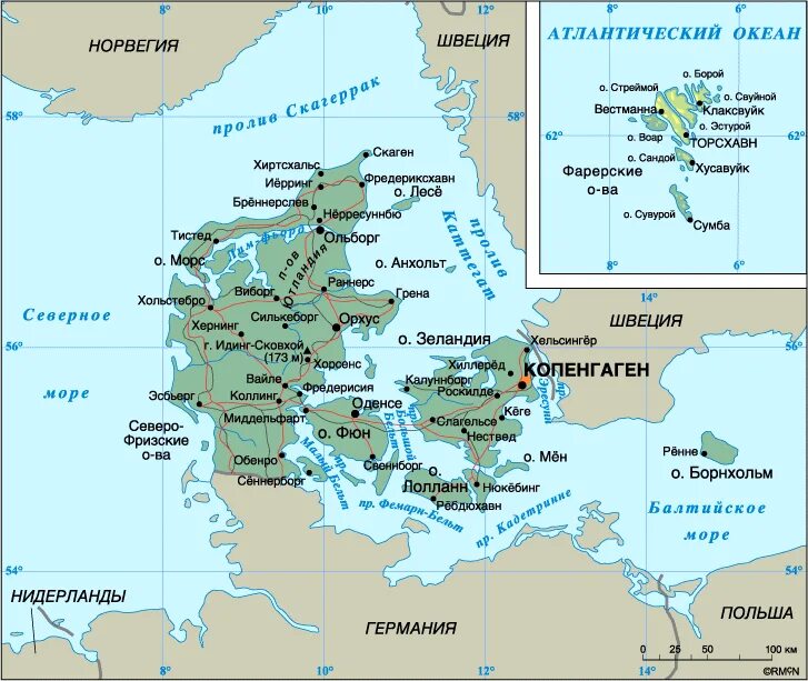 Как выглядит дания на карте File:Denmark  Wikipedia