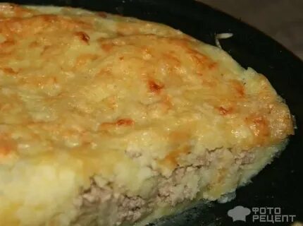 Рецепт картофельного пюре с фаршем в духовке