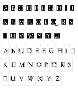 Font mapping