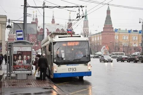 Улицы москвы на автобусе