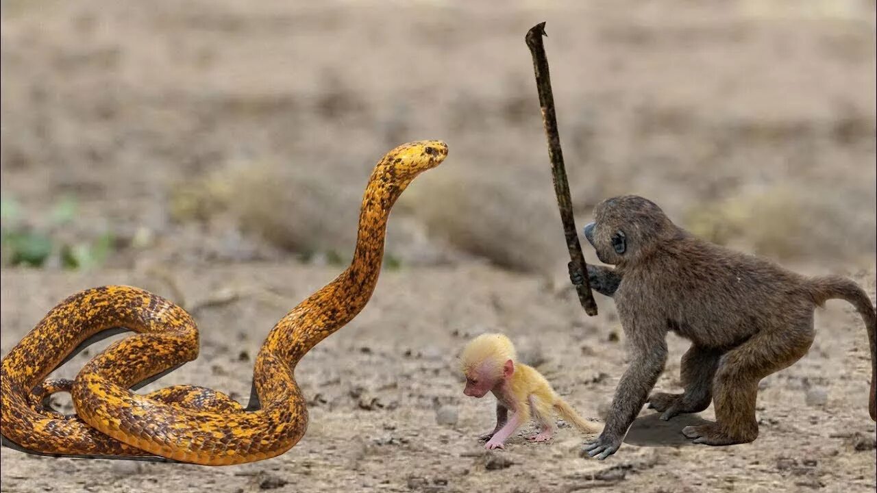 Monkey vs monkey