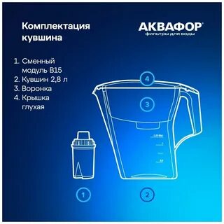 Объем кувшина фильтра