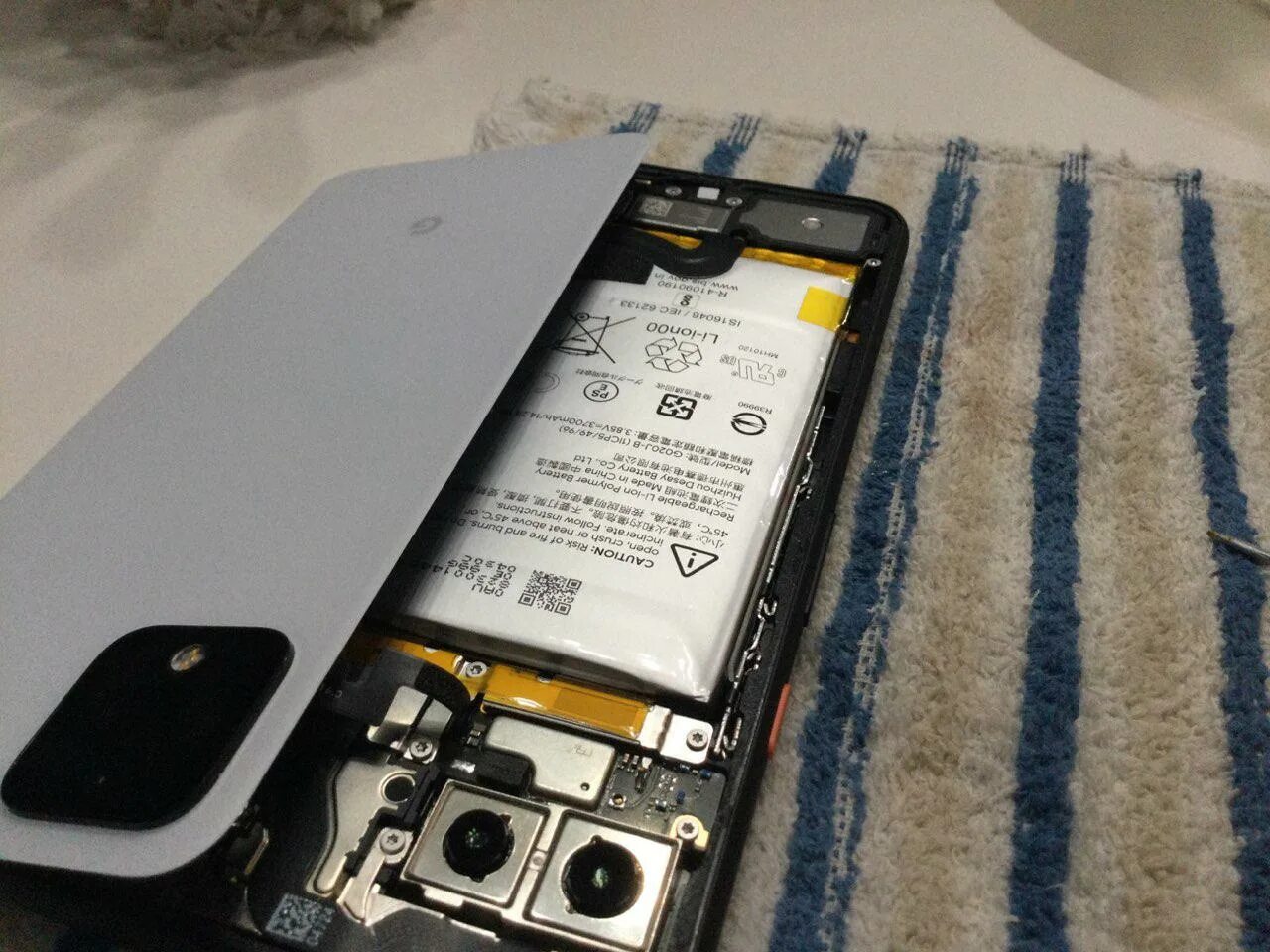 Google pixel аккумулятор