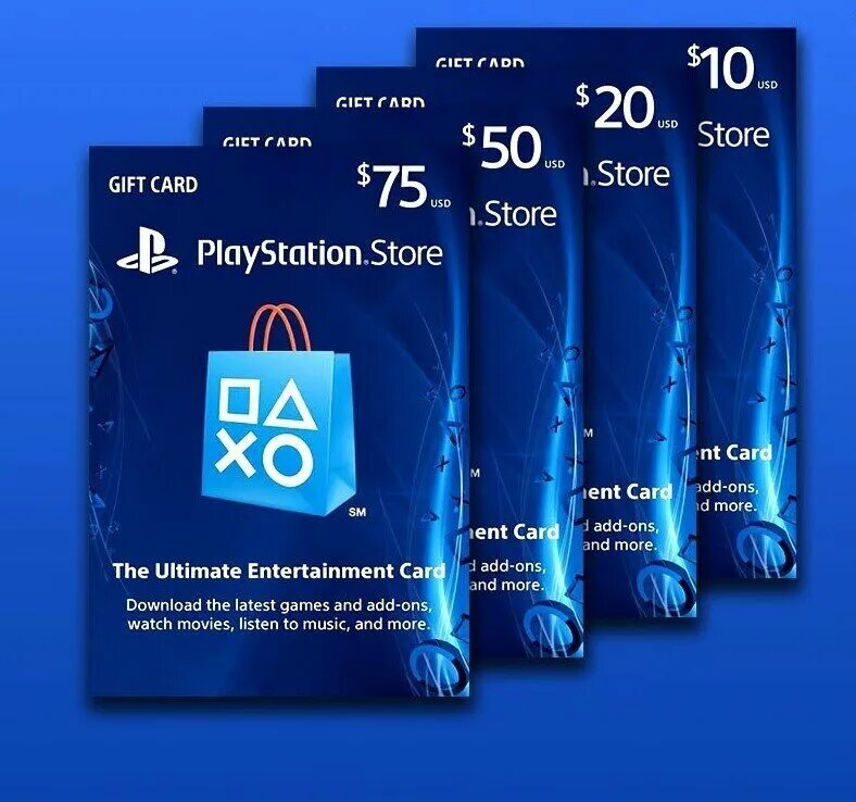 Купить пополнения playstation store