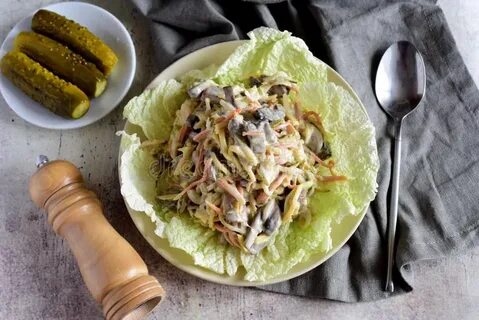 Пекинская капуста куриная печень