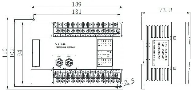 Host 14. ПЛК xinje. Xinje xc1-32r-e PLC. Xinje xc1-16r-e схема подключения. Контроллер xc60ch.