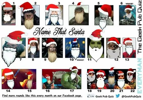 Christmas quiz ответы