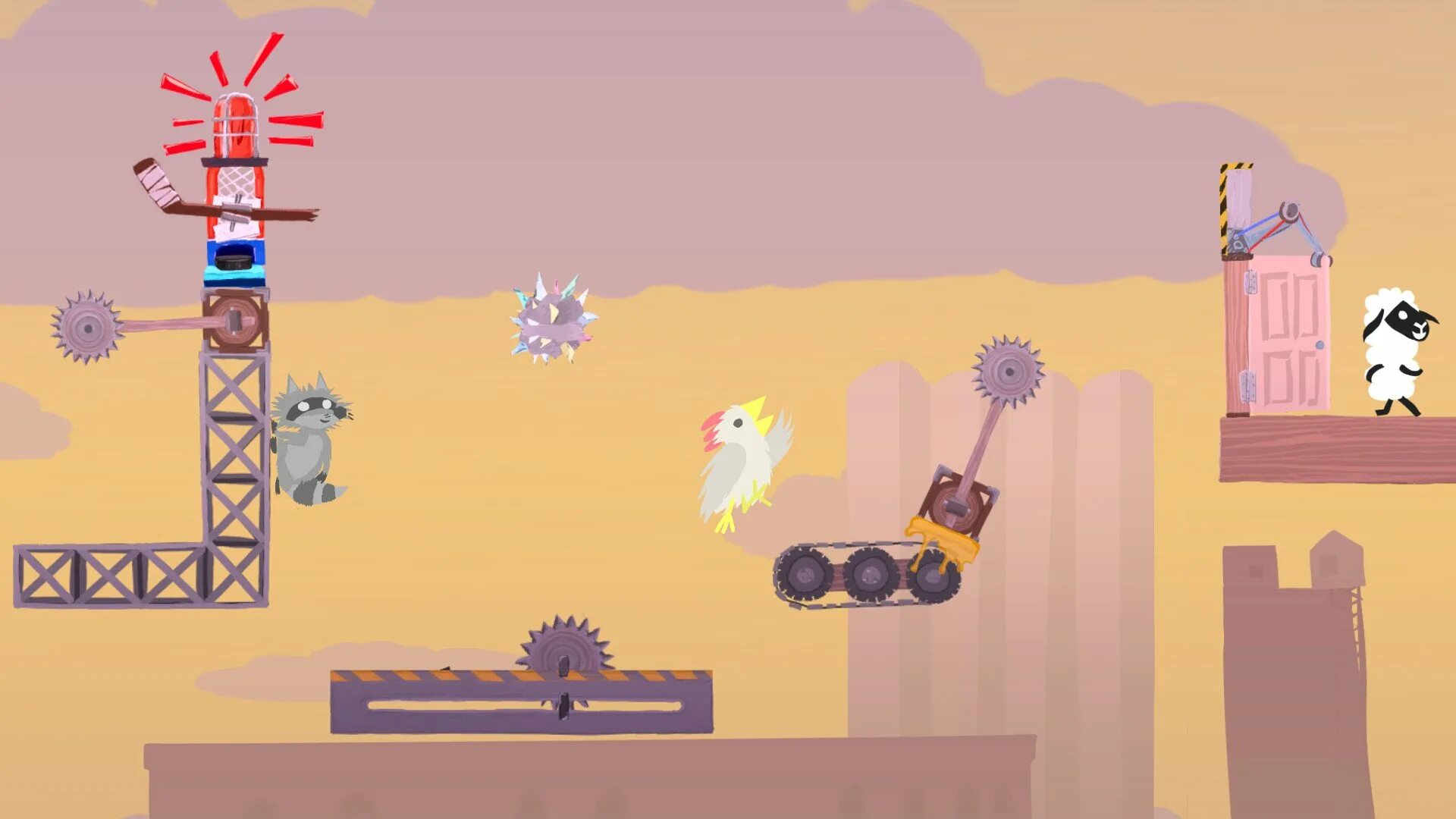 Игру под названием чикен. Ультимейт чикен хорс. игра ultimate chicken horse. ультимате чикен хорсе игра. ultimate chicken horse курица.