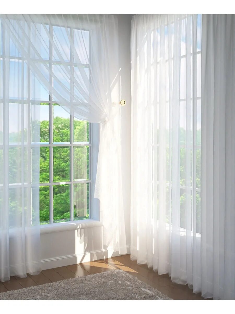 Тюль вуаль прозрачный. Тюль белый, 290*260 см (s-101679). тюль witerra тюль на ленте 260 см. шифоновые шторы на сплошную дверь с окном. чисто белая шифоновая гардина.