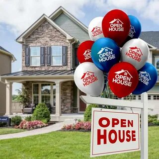 Open house balloons