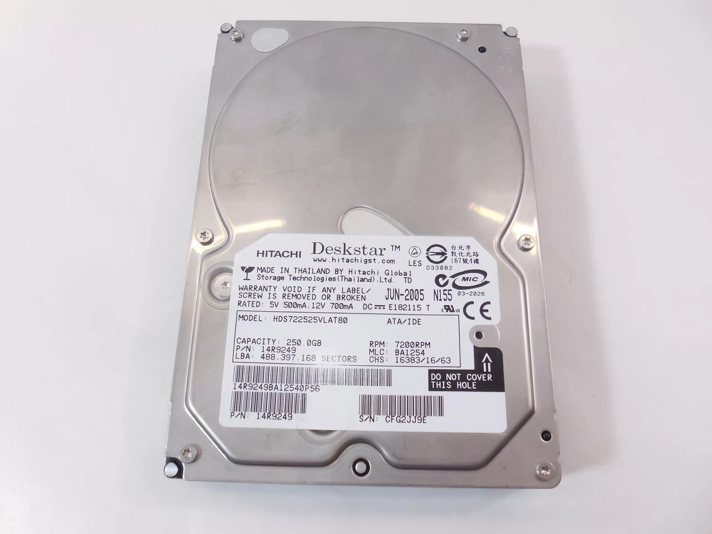 Hitachi HDD 250 GB. Жесткий диск Hitachi Deskstar 250 GB. Жесткий диск Hitachi Deskstar model: hds722540vlat20. Hitachi Deskstar hds722580vlat20. Жесткий 250 купить