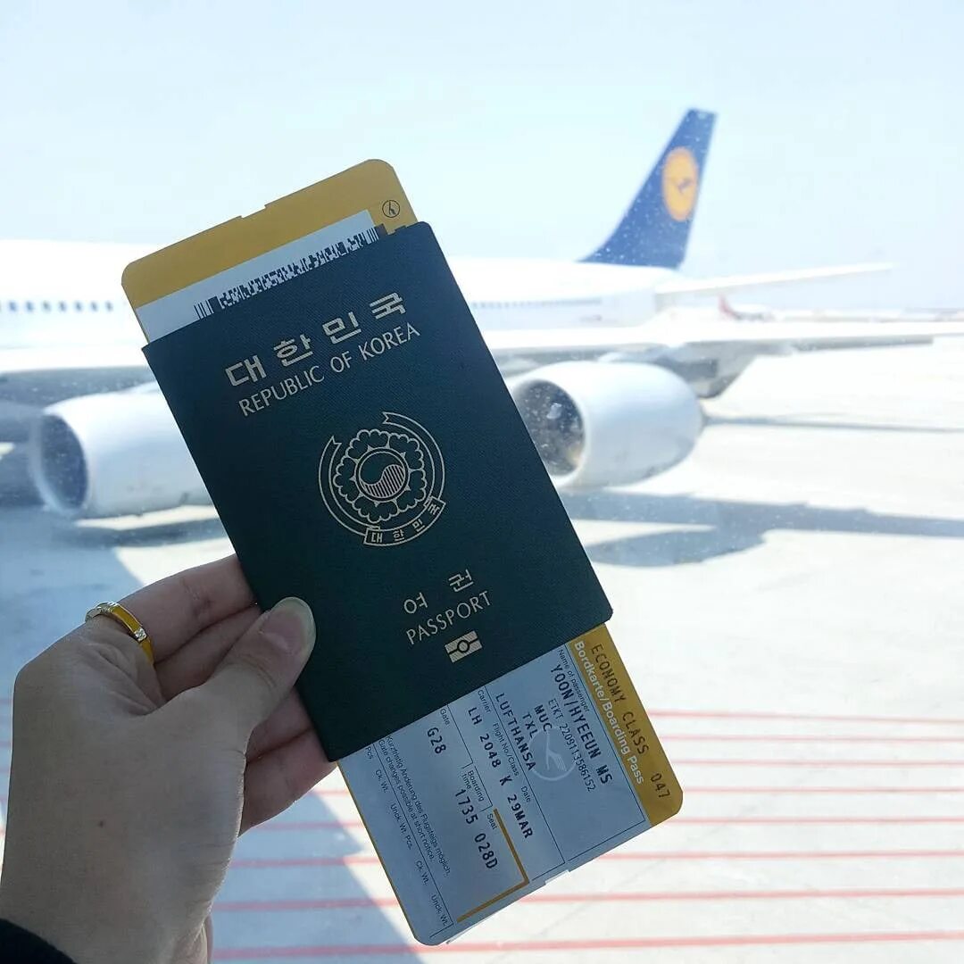 Россия корея билеты на самолет. Билет на самолет в Корею.