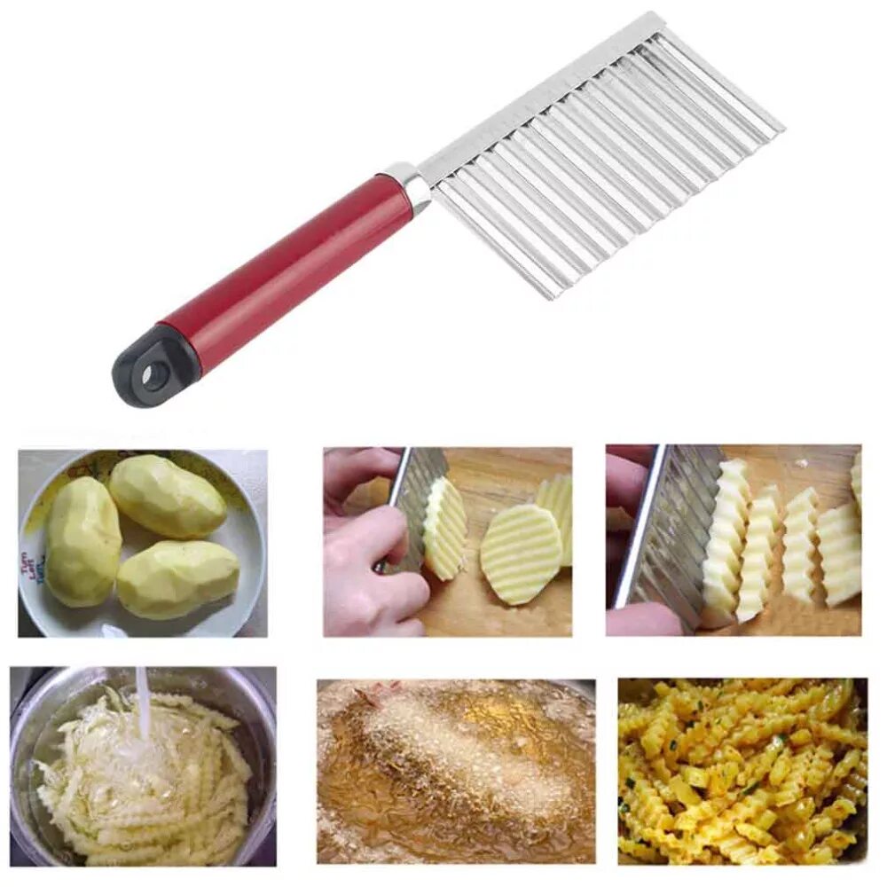 Нож для картофеля купить. Royalford нож для овощей Cltrus Tool Stainless Steel. Veggie Cutter для картофеля. 8 Зубцовый нож слайсер для резки овощей.