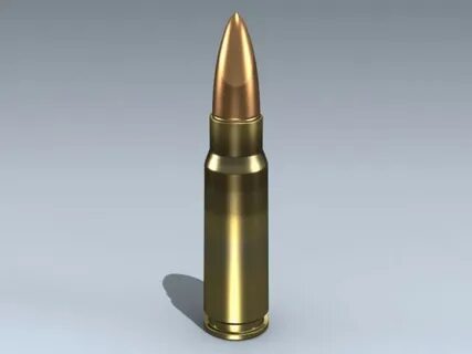3d модель патрон