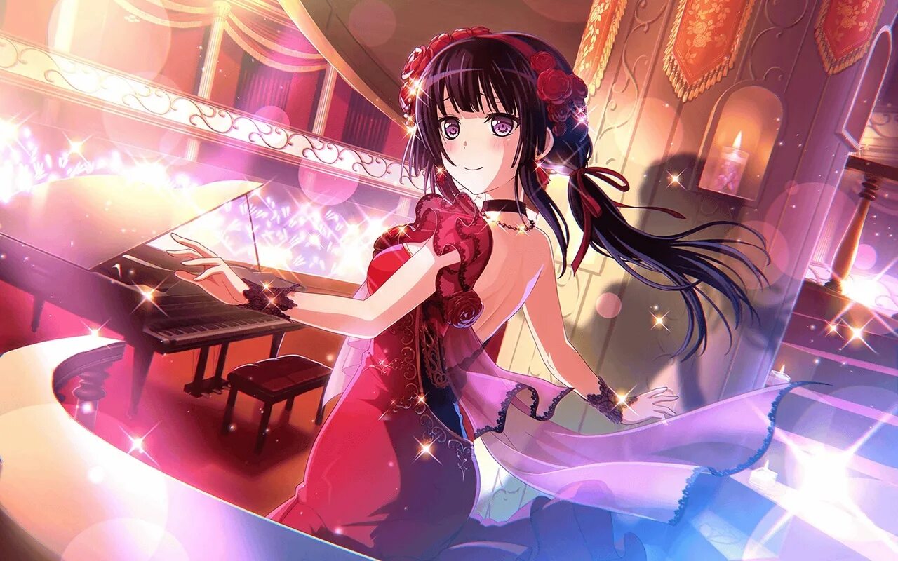 Найткор аниме. Фон для рабочего стола аниме. Яркие аниме обои. On the floor osu. Аниме арт.